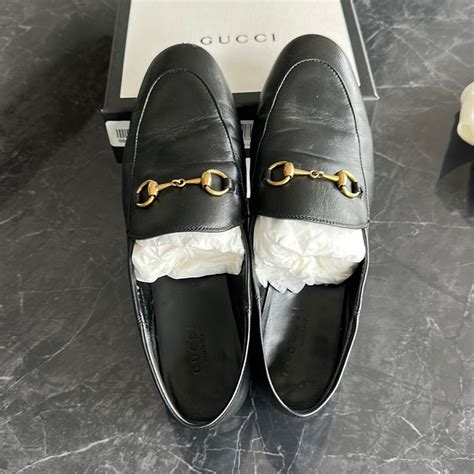 gucci brixton loafer replica|collapsible gucci loafers.